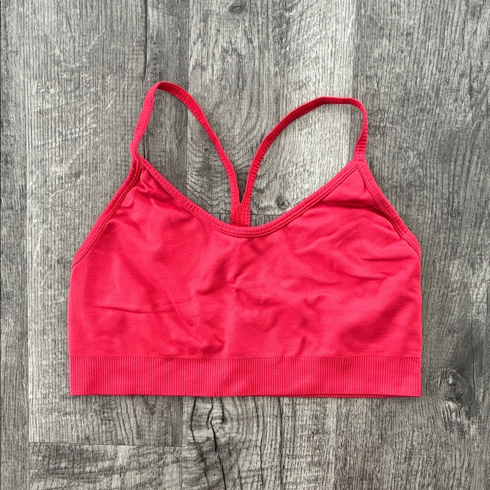 Zella Sports Bra ✧  Red ✧ Size M
